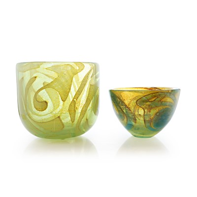 Lot 139 - Two Mdina glass bowls
