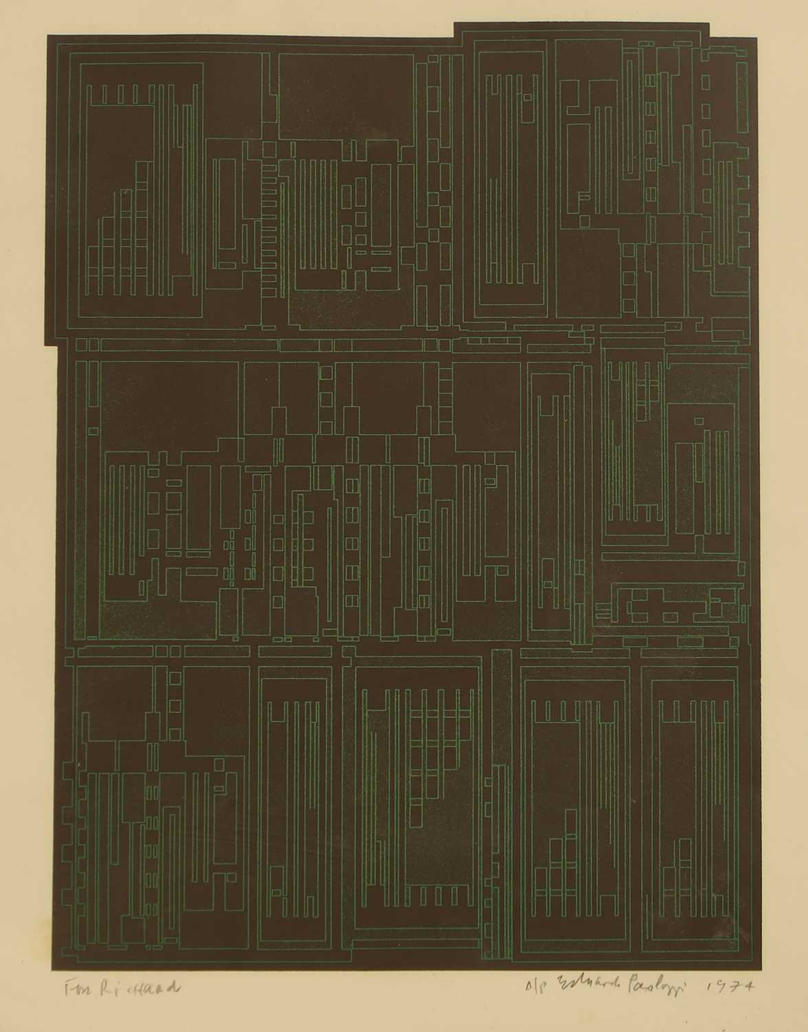 Lot 42 - Sir Eduardo Paolozzi RA (British, 1924-2005)