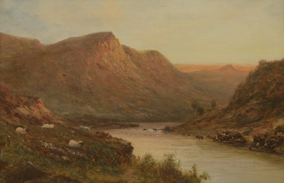 Lot 145 - Alfred de Breanski Snr (British, 1852-1928)