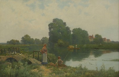 Lot 278 - Alfred Fontville de Breanski (British, 1877-1957)