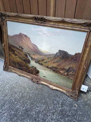 Lot 146 - Alfred de Breanski Snr (British, 1852-1928)