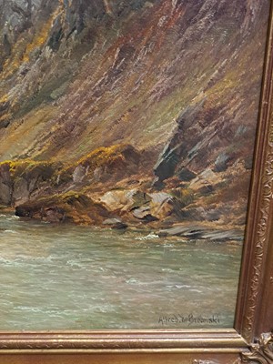 Lot 146 - Alfred de Breanski Snr (British, 1852-1928)