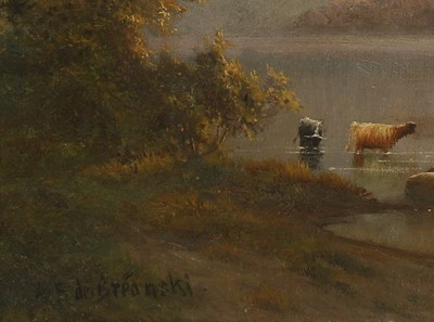 Lot 279 - Alfred Fontville de Breanski (British, 1877-1957)