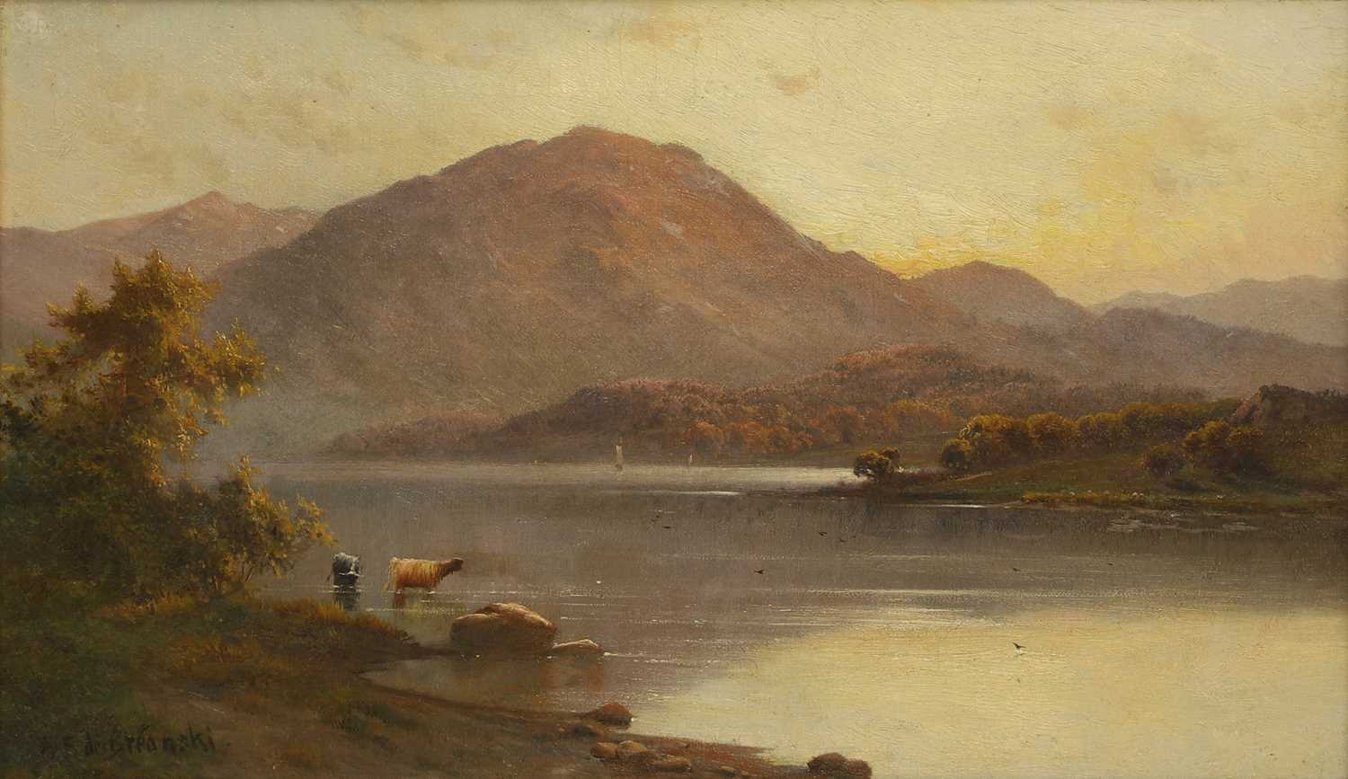 Lot 279 - Alfred Fontville de Breanski (British, 1877-1957)