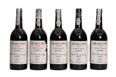 Lot 412 - Grahams, Vintage Port, 1983
