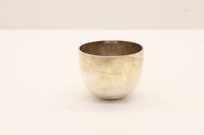 Lot 34 - A George II silver tumbler cup