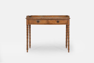 Lot 44 - A Regency painted pine washstand