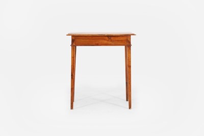 Lot 47 - A fruitwood side table