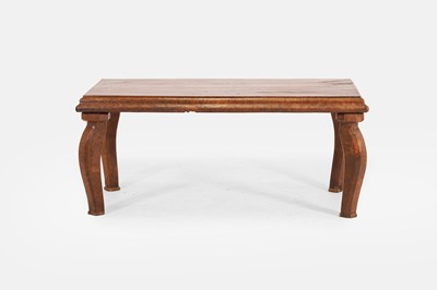Lot 83 - A rustic pollard oak coffee table