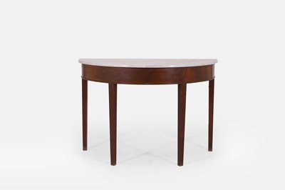 Lot 52 - A George III-style mahogany and marble pier table