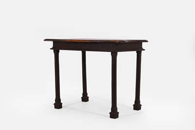 Lot 33 - A painted fruitwood pier table