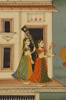 Lot 253 - Four Indian illustrations from a Baramasa series