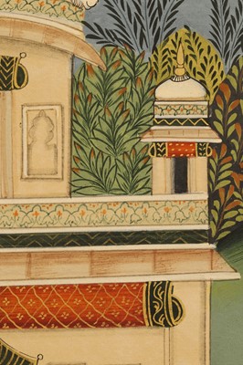 Lot 253 - Four Indian illustrations from a Baramasa series