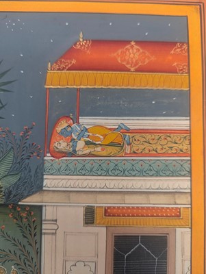 Lot 253 - Four Indian illustrations from a Baramasa series