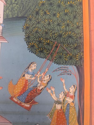Lot 253 - Four Indian illustrations from a Baramasa series