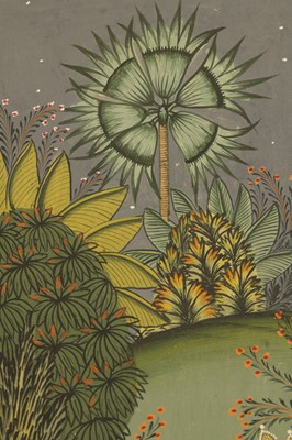 Lot 253 - Four Indian illustrations from a Baramasa series