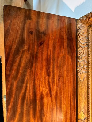 Lot 383 - A pair of Regency mahogany side cabinets