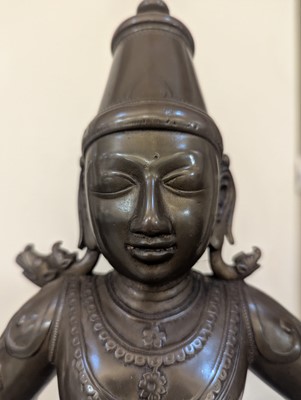 Lot 142 - A bronze figure of Rama
