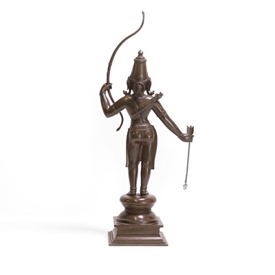 Lot 142 - A bronze figure of Rama