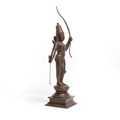 Lot 142 - A bronze figure of Rama