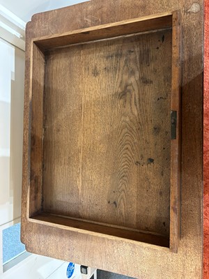 Lot 395 - A small George III mahogany side table