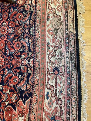 Lot 439 - A large Persian Feraghan wool carpet