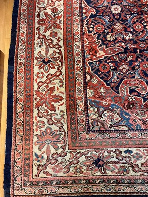 Lot 439 - A large Persian Feraghan wool carpet