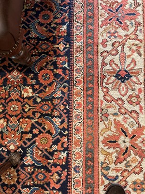 Lot 439 - A large Persian Feraghan wool carpet