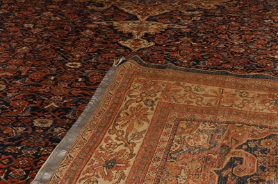 Lot 439 - A large Persian Feraghan wool carpet