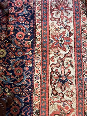 Lot 439 - A large Persian Feraghan wool carpet
