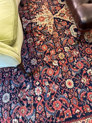 Lot 439 - A large Persian Feraghan wool carpet