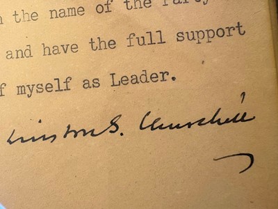 Lot 304 - Winston Churchill