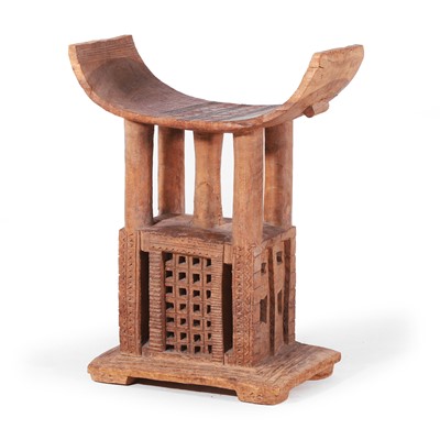 Lot 103 - An Ashanti stool
