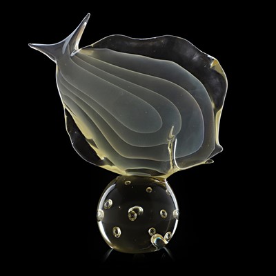 Lot 145 - A Murano glass model of a fish