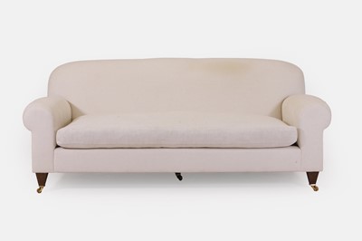 Lot 109 - An upholstered two-seater sofa