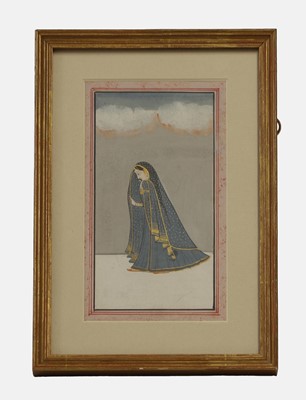 Lot 244 - Nayika walking against the stormy wind