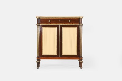 Lot 507 - A Regency rosewood and parcel-gilt pier cabinet in the manner of Henry Holland