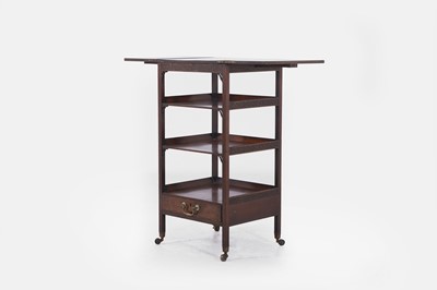 Lot 163 - A George III mahogany étagère