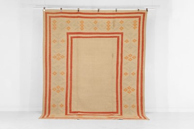 Lot 286 - A flat-weave wool carpet of Scandinavian design