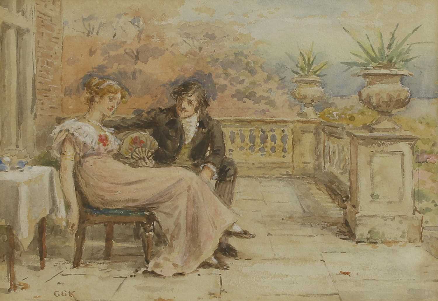 Lot 1032 - George Goodwin Kilburne (British, 1839-1924)