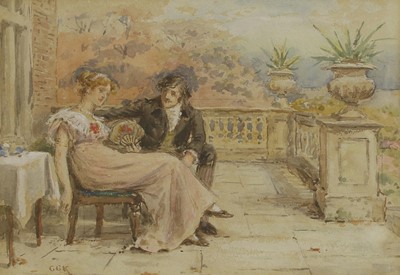 Lot 1032 - George Goodwin Kilburne (British, 1839-1924)