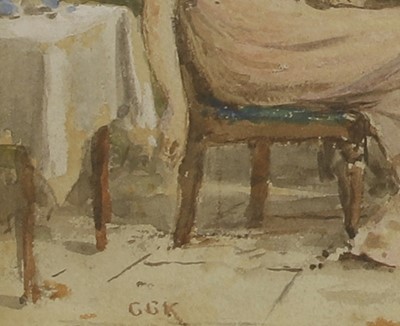 Lot 1032 - George Goodwin Kilburne (British, 1839-1924)
