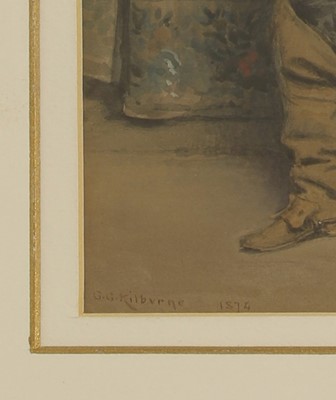 Lot 1033 - George Goodwin Kilburne (British, 1839-1924)
