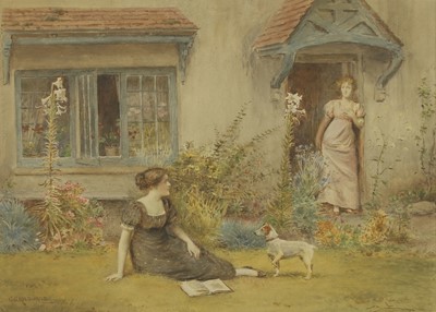 Lot 120 - George Goodwin Kilburne (British, 1839-1924)