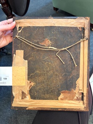 Lot 189 - A Victorian silkwork picture