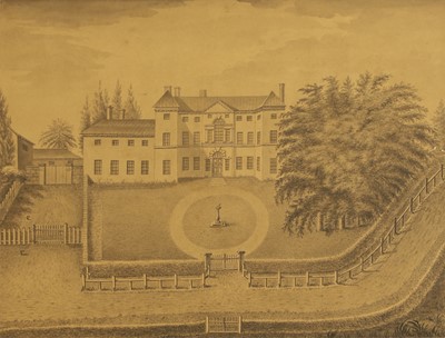 Lot 328 - 'Sevenoaks Place, Seat of Lambarde Family'; plus four prints