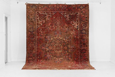 Lot 129 - A Heriz rug