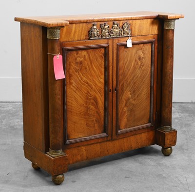 Lot 539A - A Regency mahogany chiffonier
