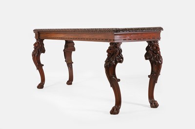 Lot 538 - A Regency-style mahogany serving table
