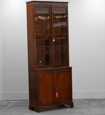 Lot 538A - A George III mahogany bookcase